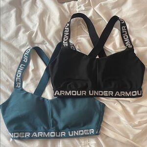 Under Armour Sports Bra Duo - Black and Teal